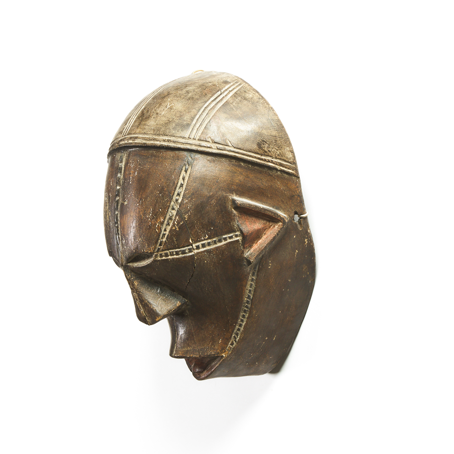 Tabwa Mask, Democratic Republic of Congo, Central Africa, mid to late 20th century