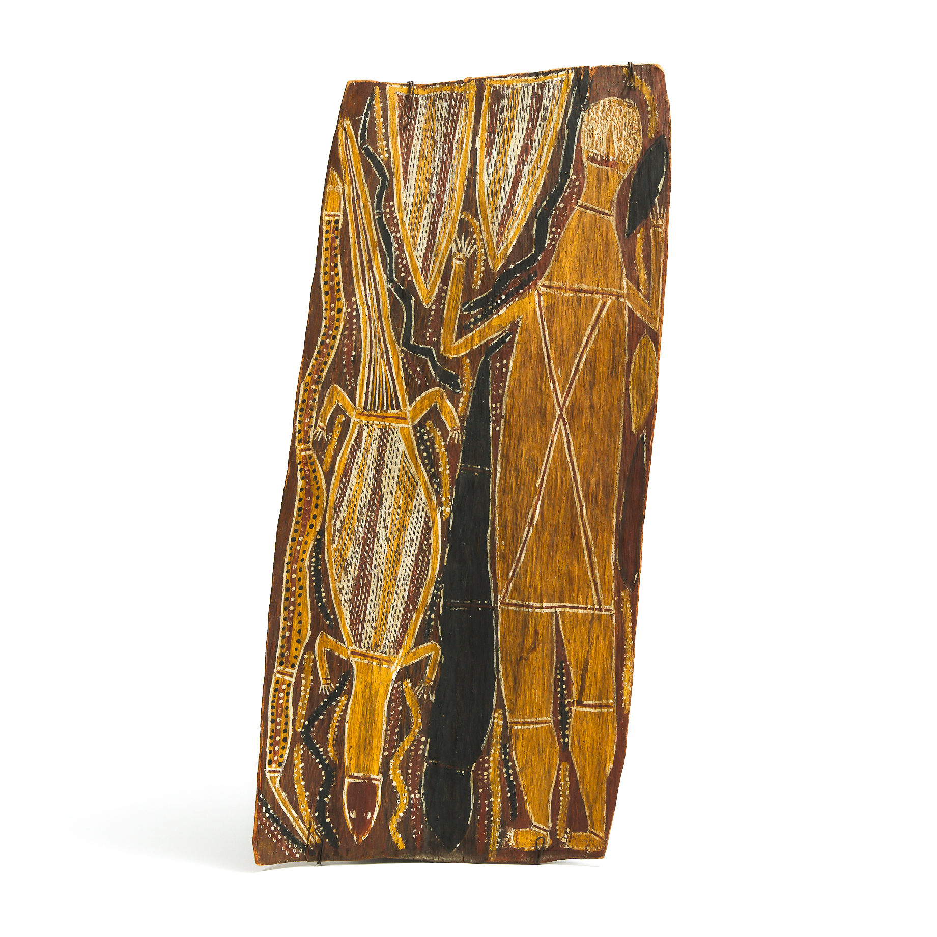 Australian Aboriginal Bark Painting, 20th century