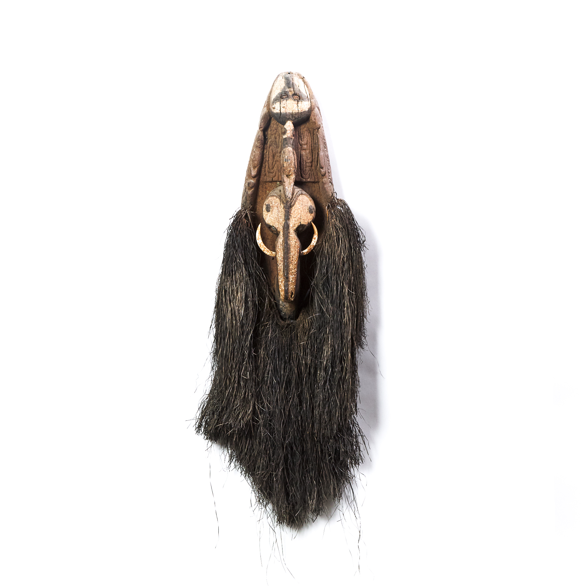 Zoomorphic Mask, possibly Sepik River, Papua New Guinea, early to mid 20th century