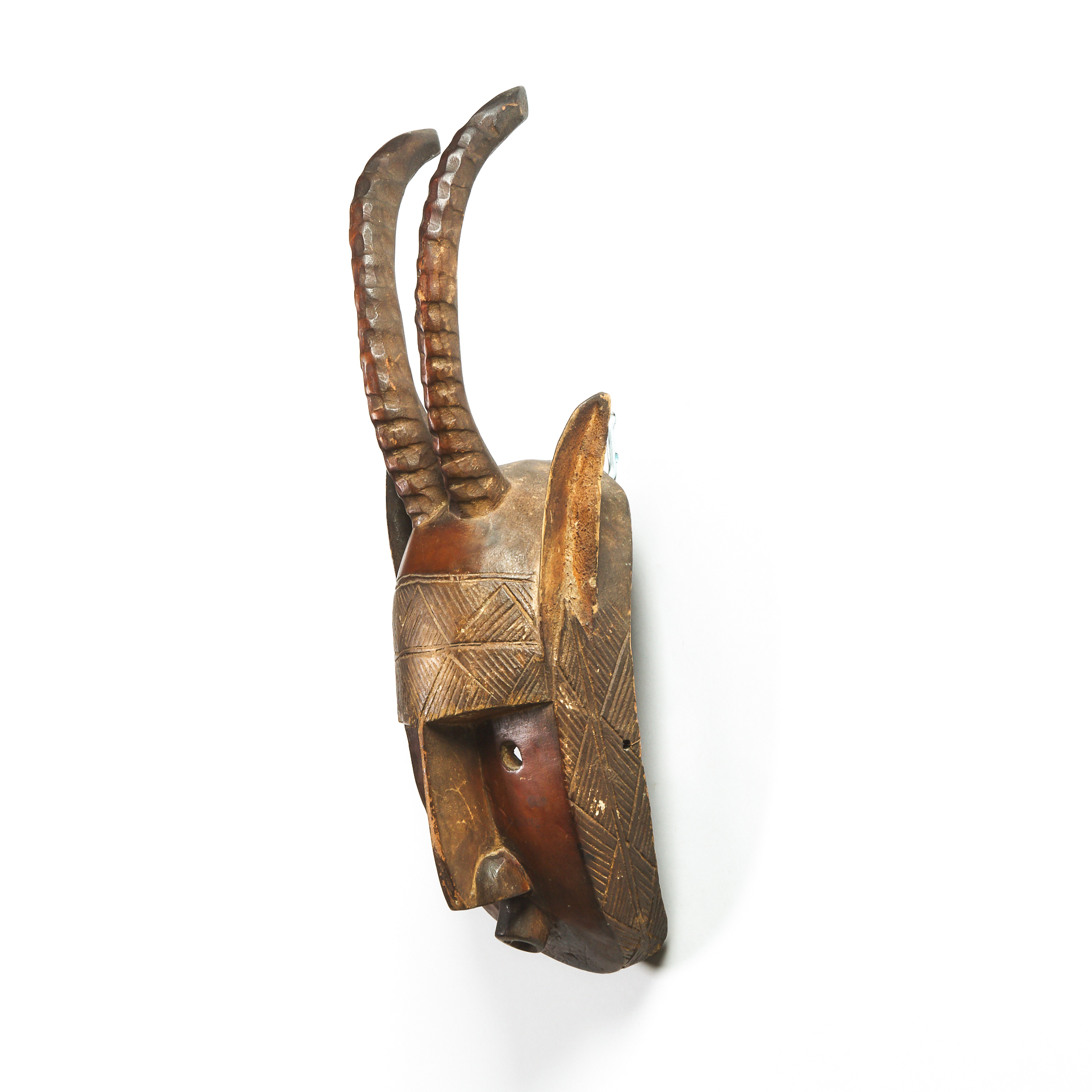 Bamana Mask, Mali, West Africa, mid to late 20th century