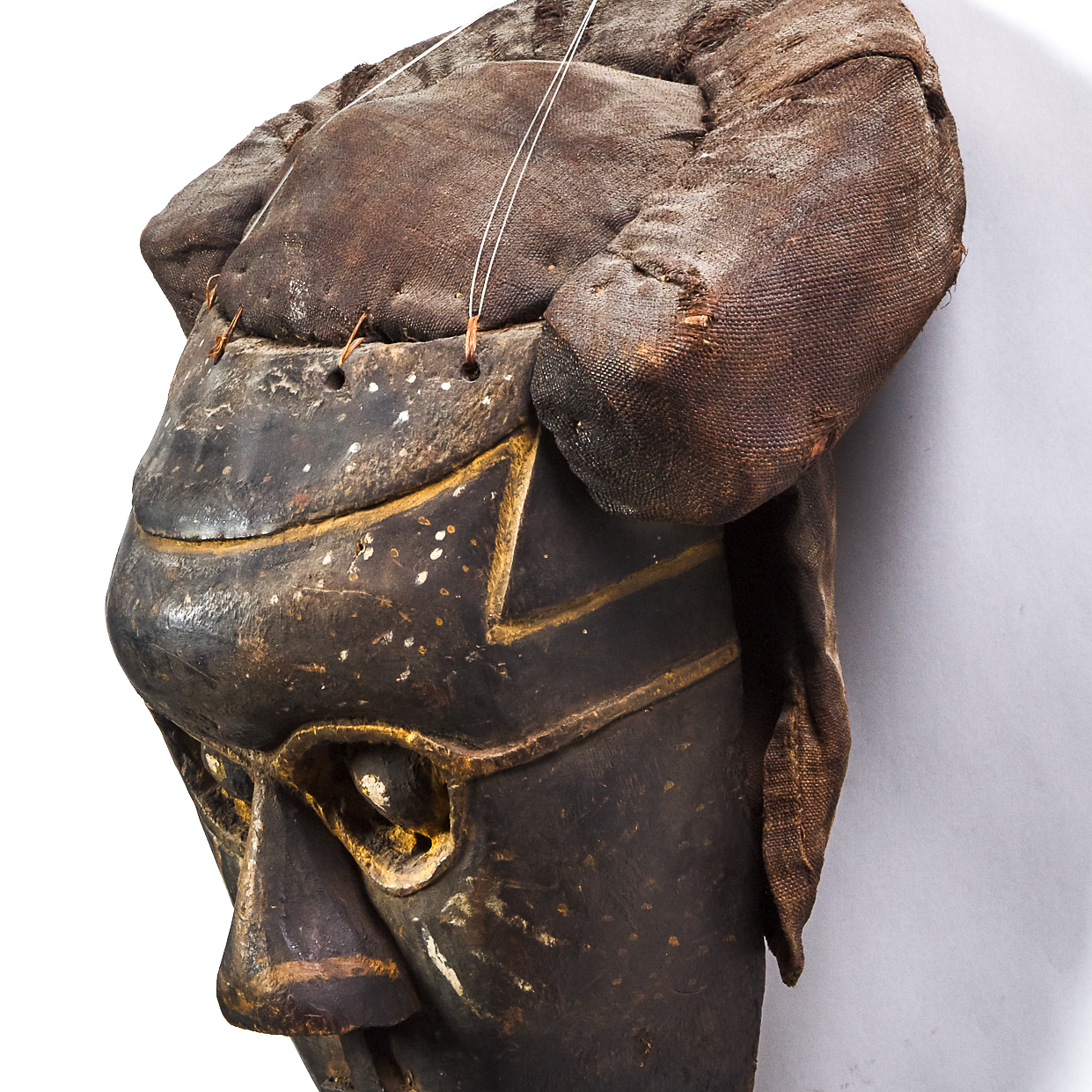 Kuba Pwoon Itok Mask, Democratic Republic of Congo, Central Africa, mid 20th century