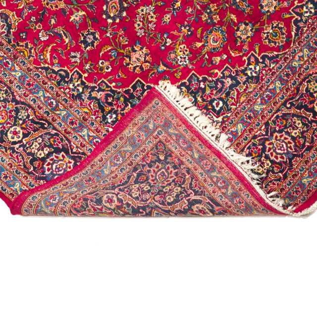Kashan Carpet, Persian, c.1960