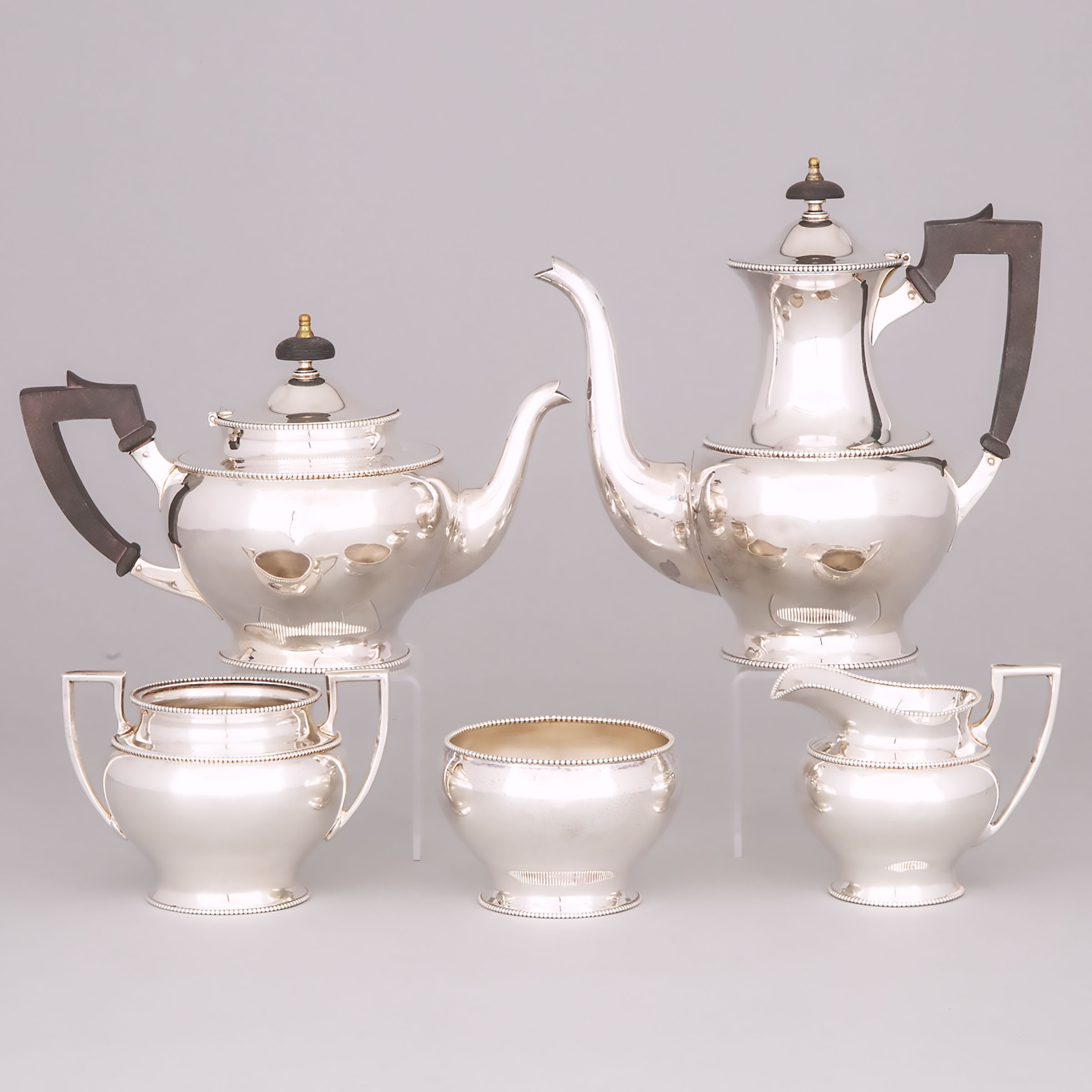 American Silver Tea and Coffee Service, R. Wallace & Sons, Wallingford, Ct., 20th century
