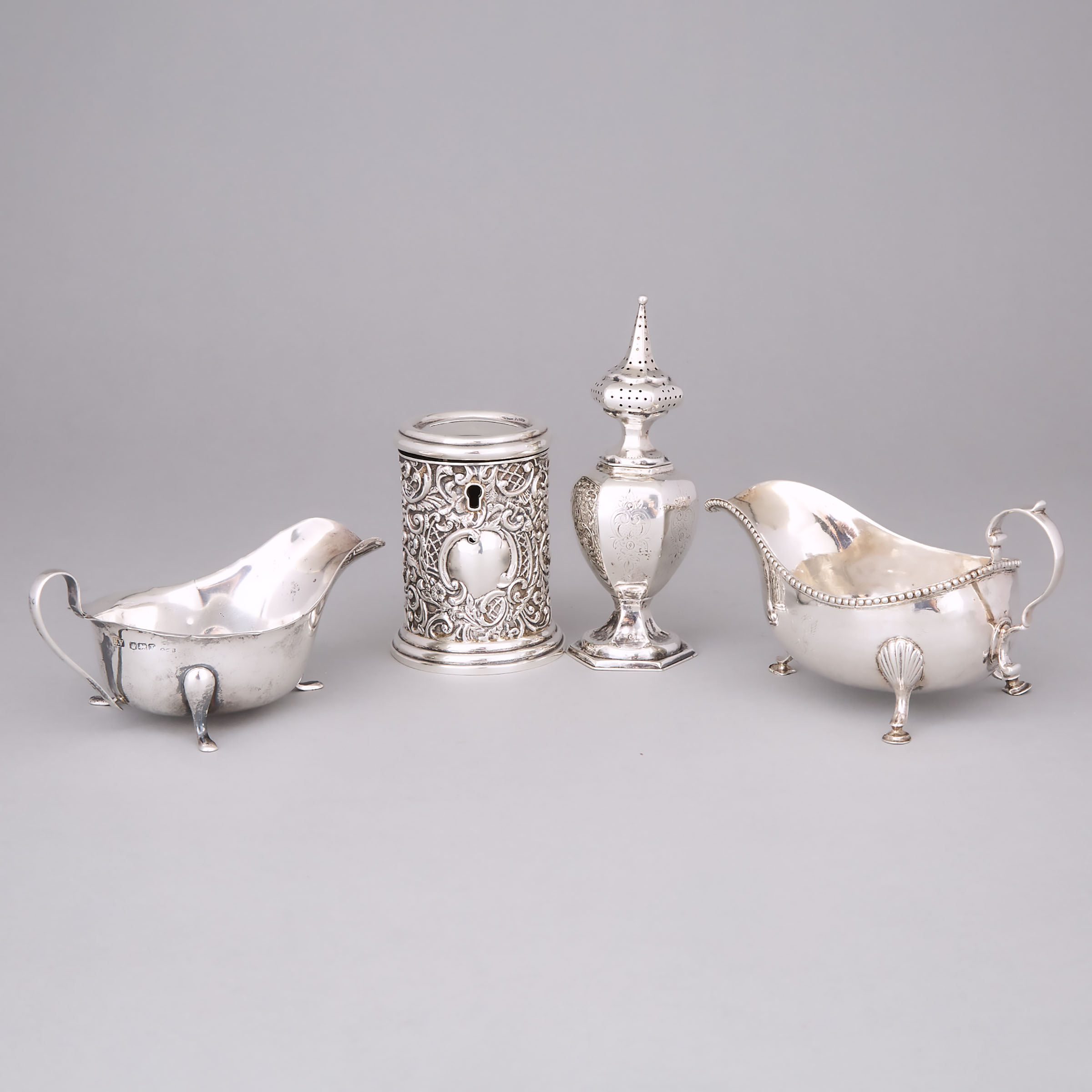 Group of English and Dutch Silver, late 18th-20th century