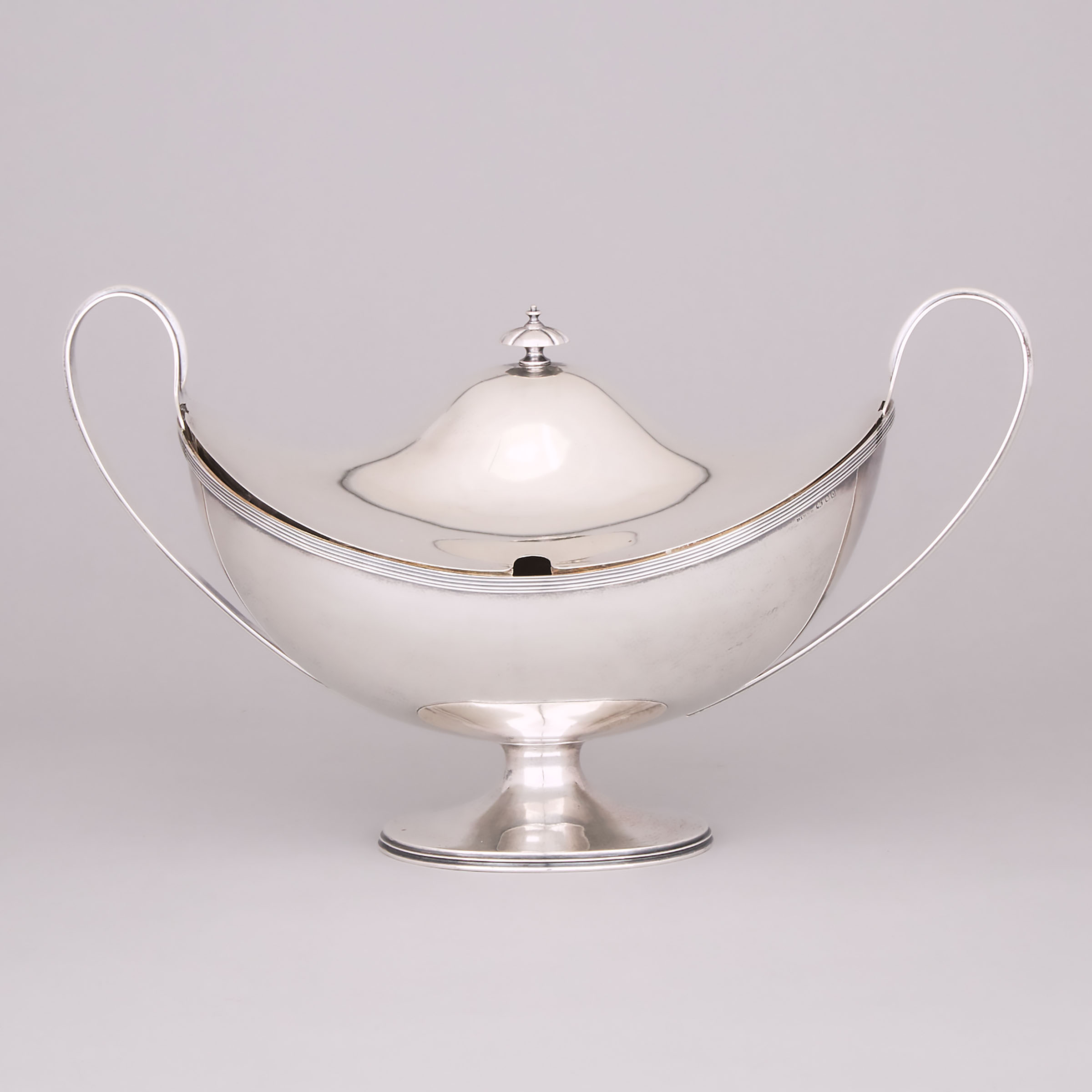 Canadian Silver Oval Covered Soup Tureen, Henry Birks & Sons, Montreal, Que., 1900