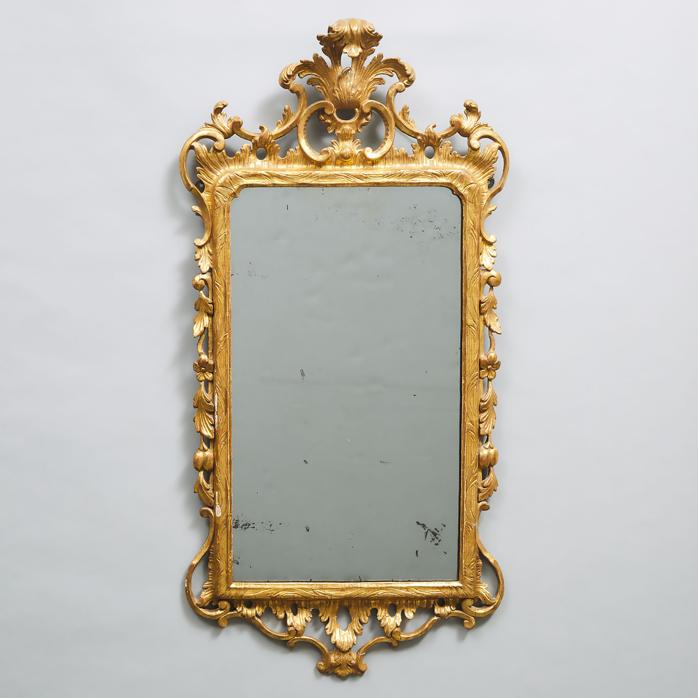 George III Giltwood Mirror, c.1770