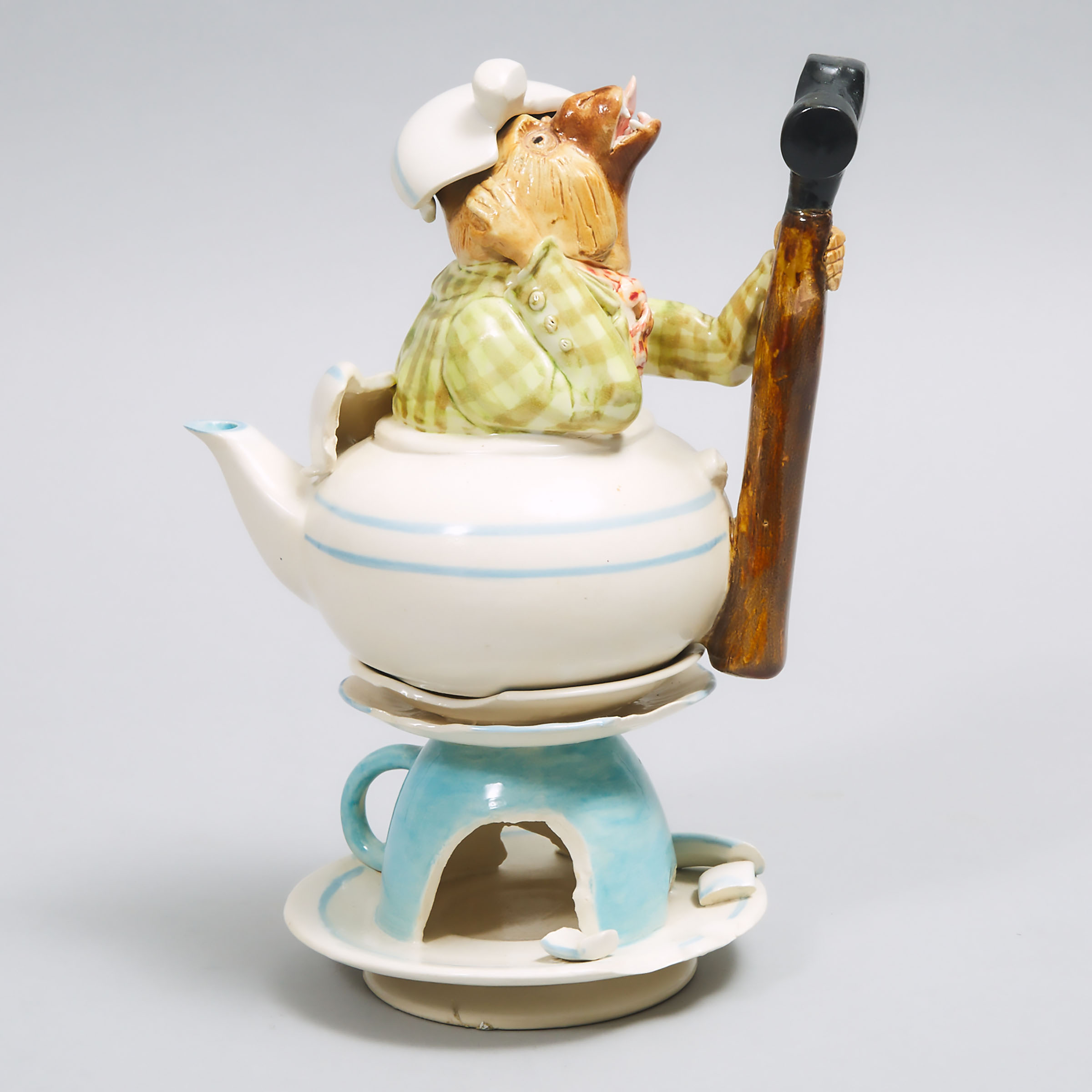 Evelyn Grant, Monkey Teapot, 2005