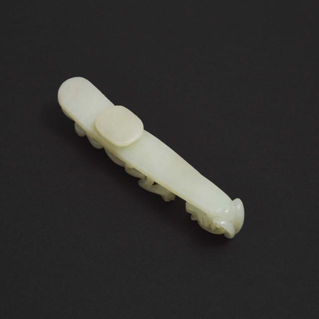 A White Jade Belt Hook