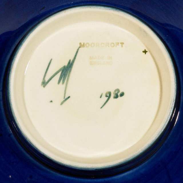 Moorcroft Anemone Bowl, dated 1980