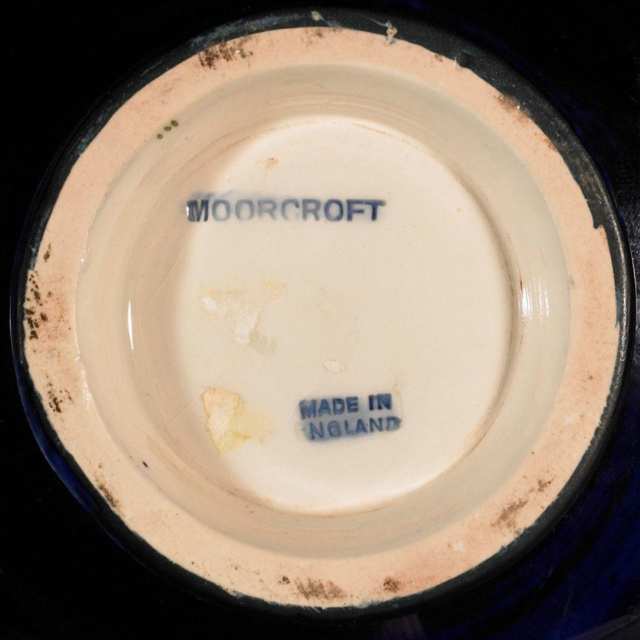 Moorcroft Flambé Hibiscus Shallow Bowl, 1960’s