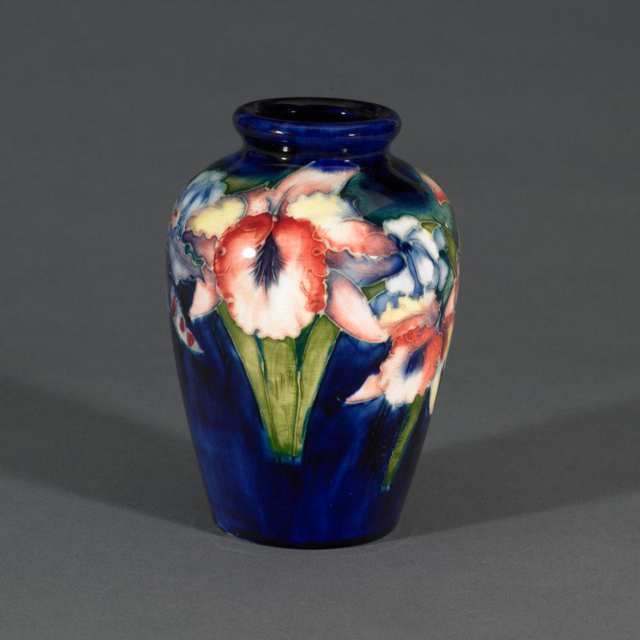 Moorcroft Orchids Vase, c.1930