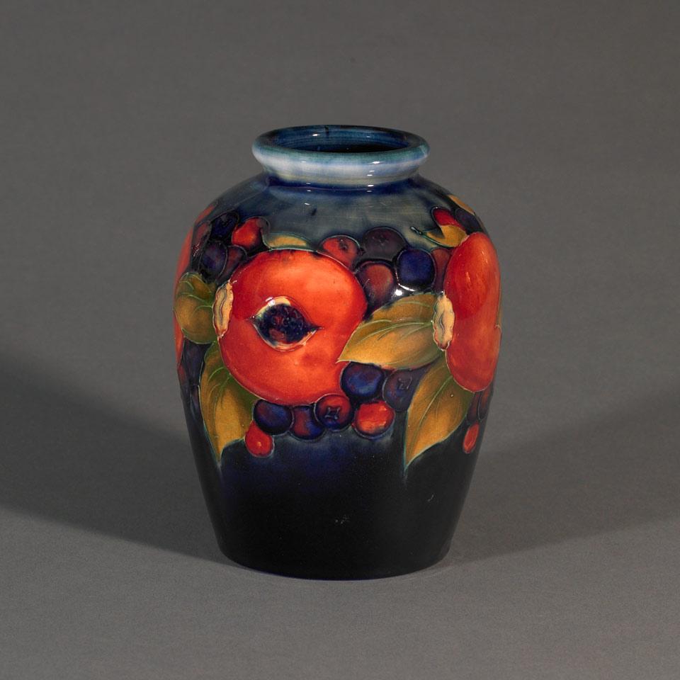 Moorcroft Pomegranate Vase, 1930’s