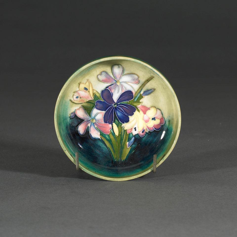 Moorcroft Spring Flowers Small Bowl, c.1940