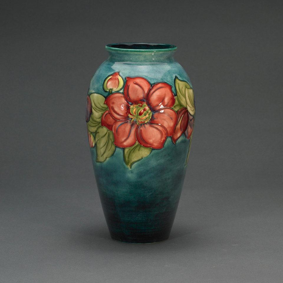 Moorcroft Clematis Vase, c.1975