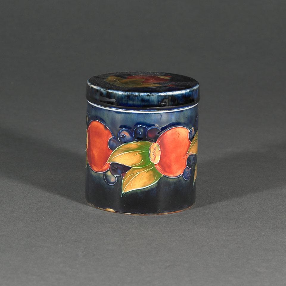 Moorcroft Pomegranate Covered Jar, c.1925