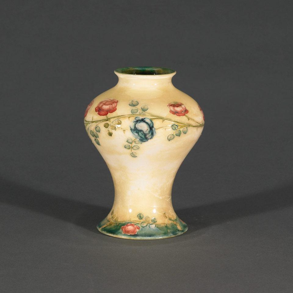 Macintyre Moorcroft Lustre Tudor Rose Vase, for Liberty & Co., c.1908