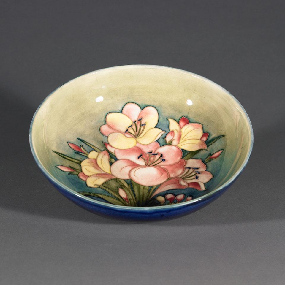 Moorcroft African Lily Bowl, c.1955