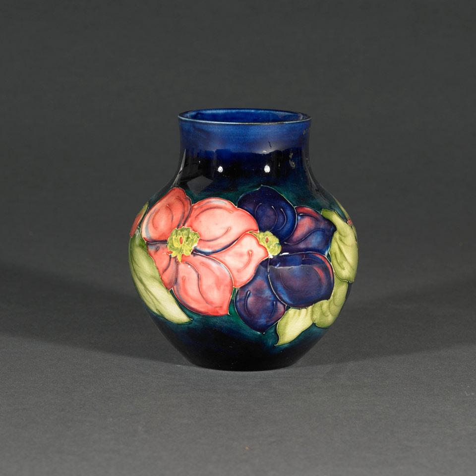 Moorcroft Clematis Vase, 1960’s