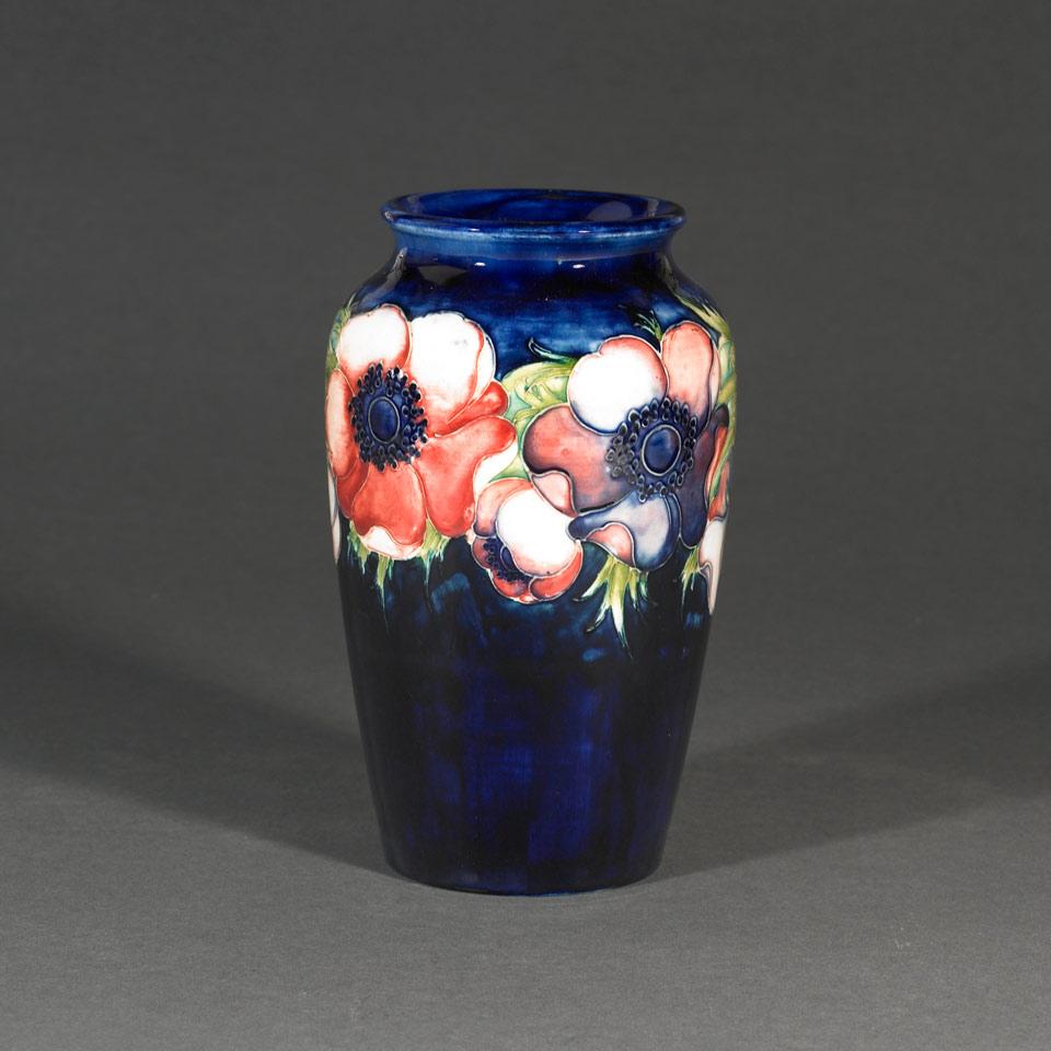 Moorcroft Anemone Vase, 1930’s