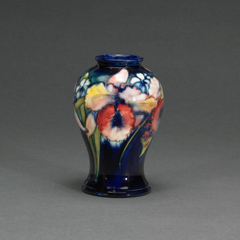 Moorcroft Orchids Vase, c.1940