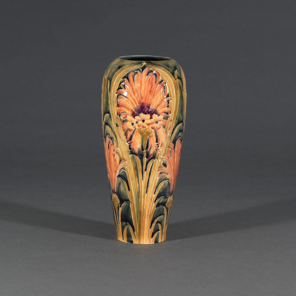 Macintyre Moorcroft Cornflower Vase, c.1910