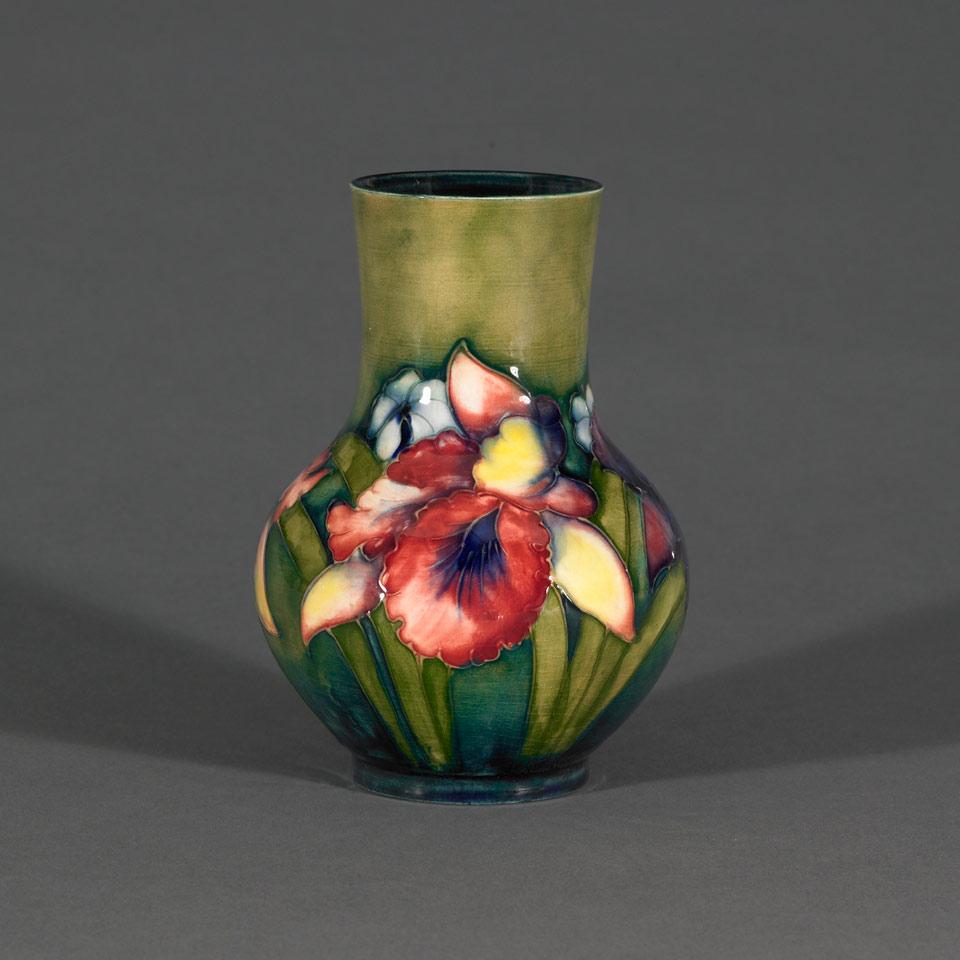 Moorcroft Orchids Vase, c.1955