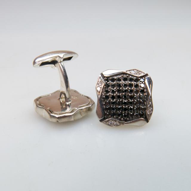 2 Pairs Of Sterling Silver Cufflinks