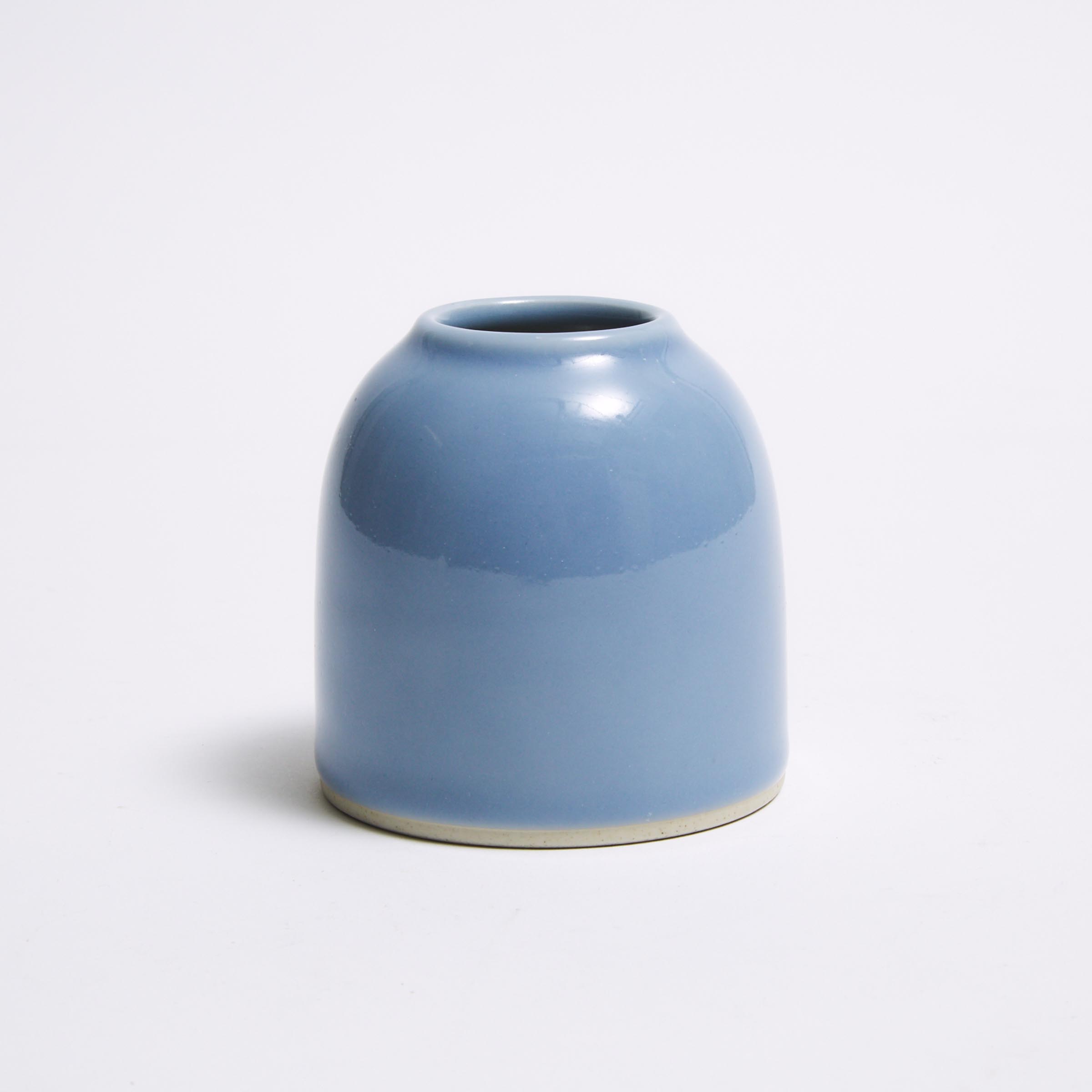 A Clair-de-Lune Glazed Beehive Waterpot, Qianlong Mark