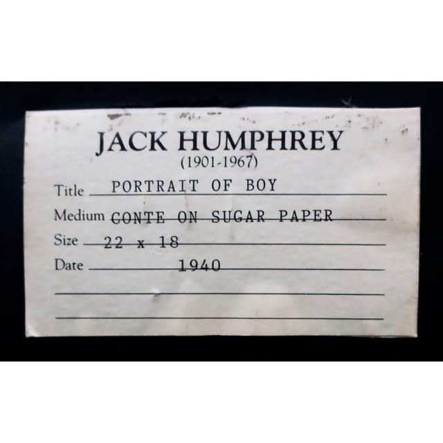 JACK WELDON HUMPHREY (CANADIAN, 1901-1967)   