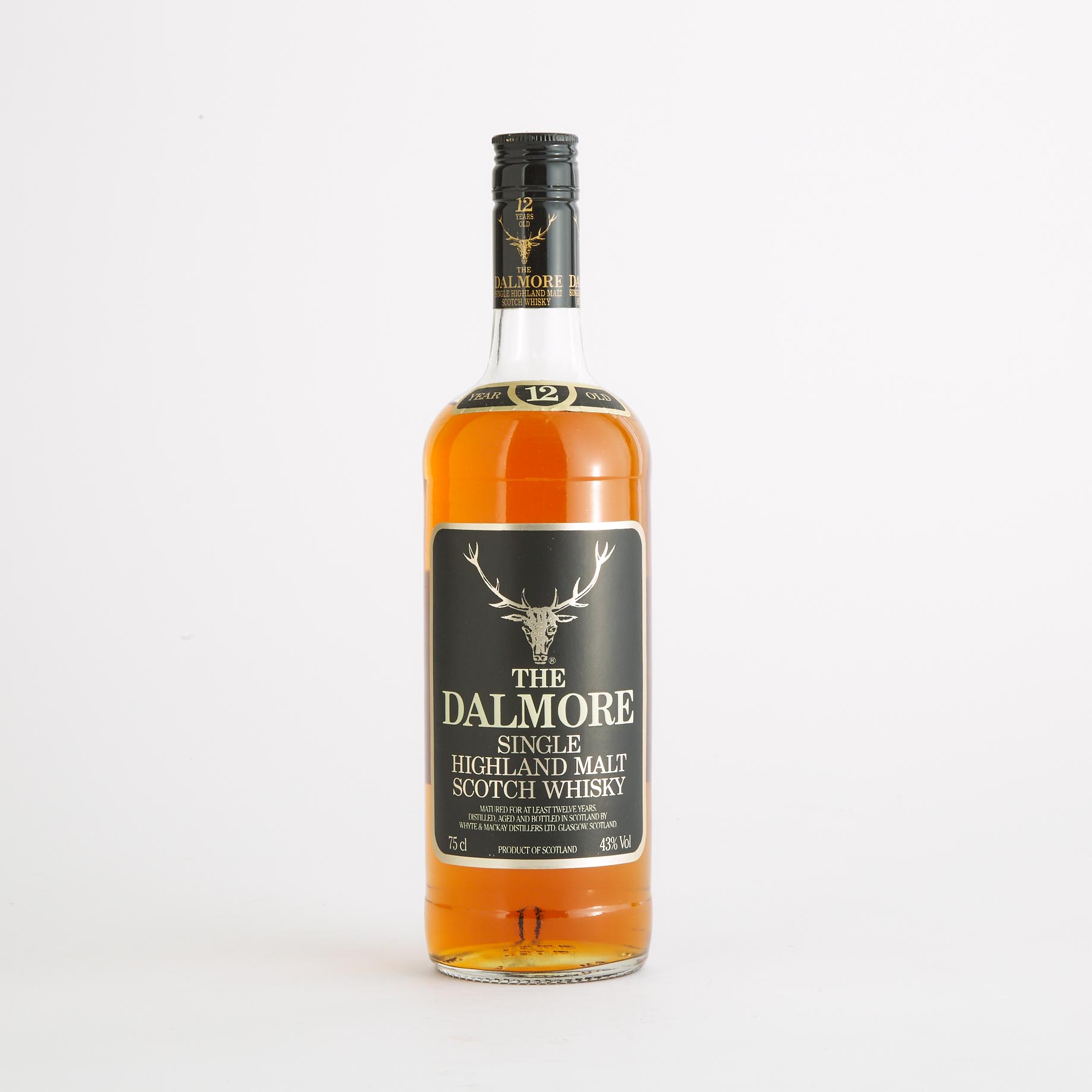 THE DALMORE SINGLE HIGHLAND MALT SCOTCH WHISKY 12 YEARS (ONE 75 CL)