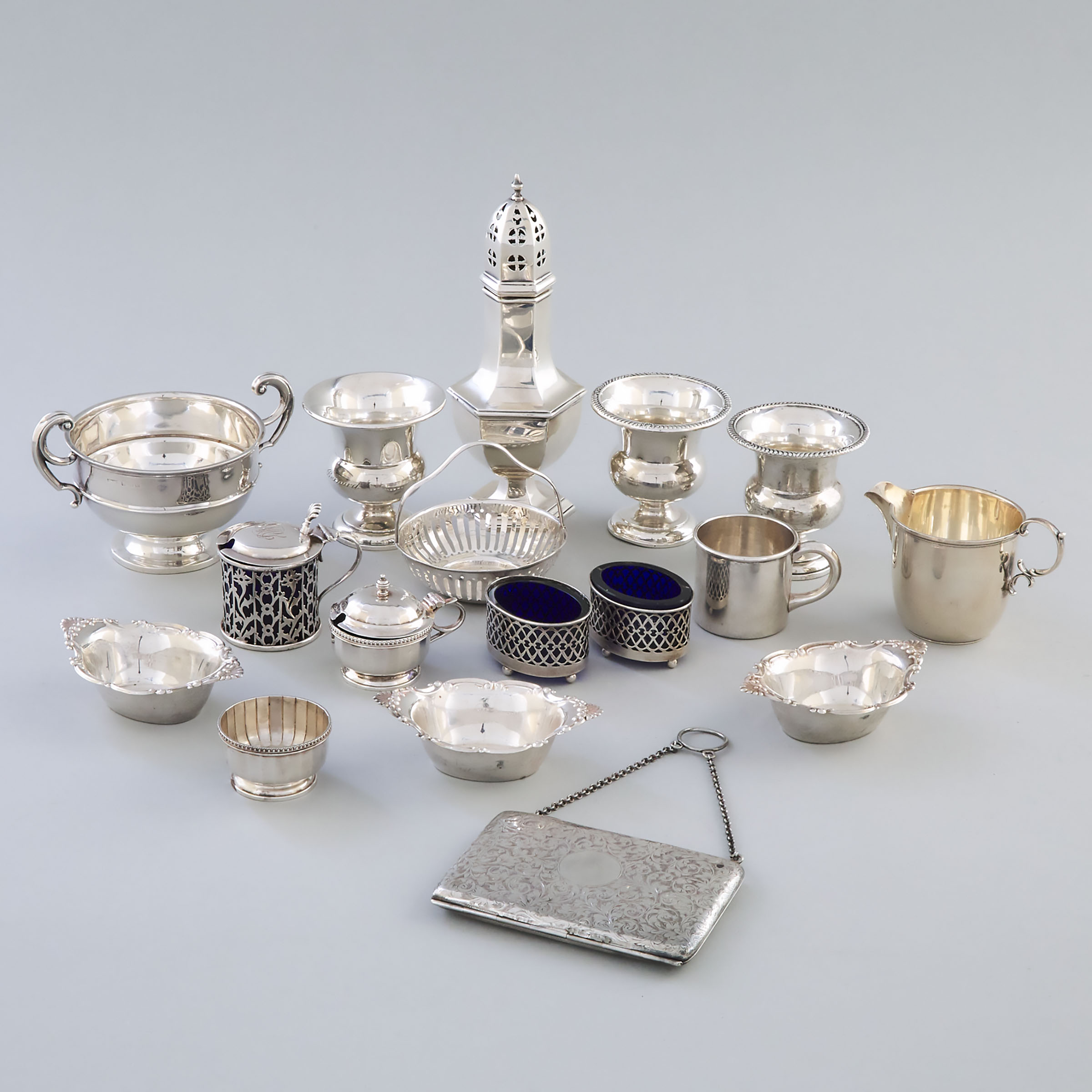 Group of Canadian and English Silver, 20th century
