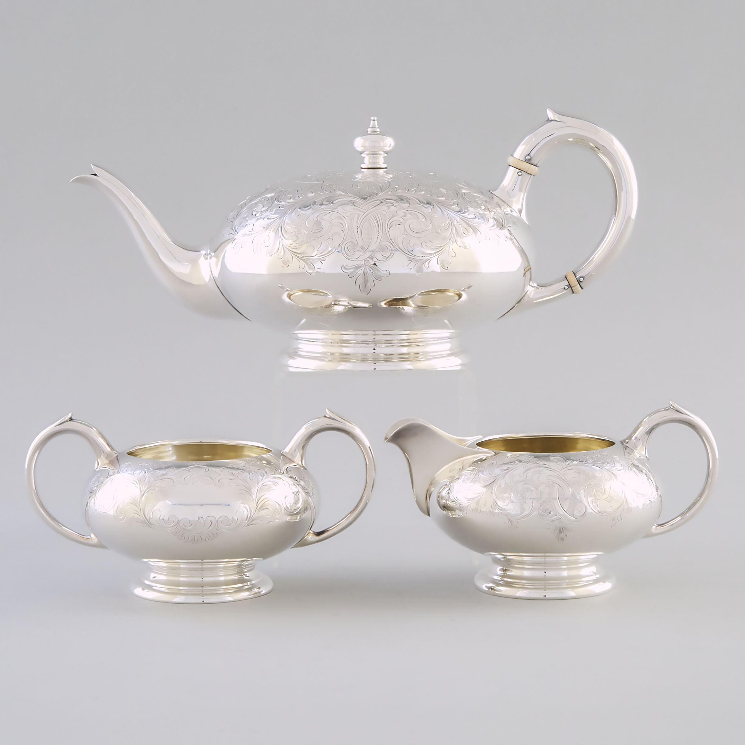 Canadian Silver Tea Service, Henry Birks & Sons, Montreal, Que., 1926