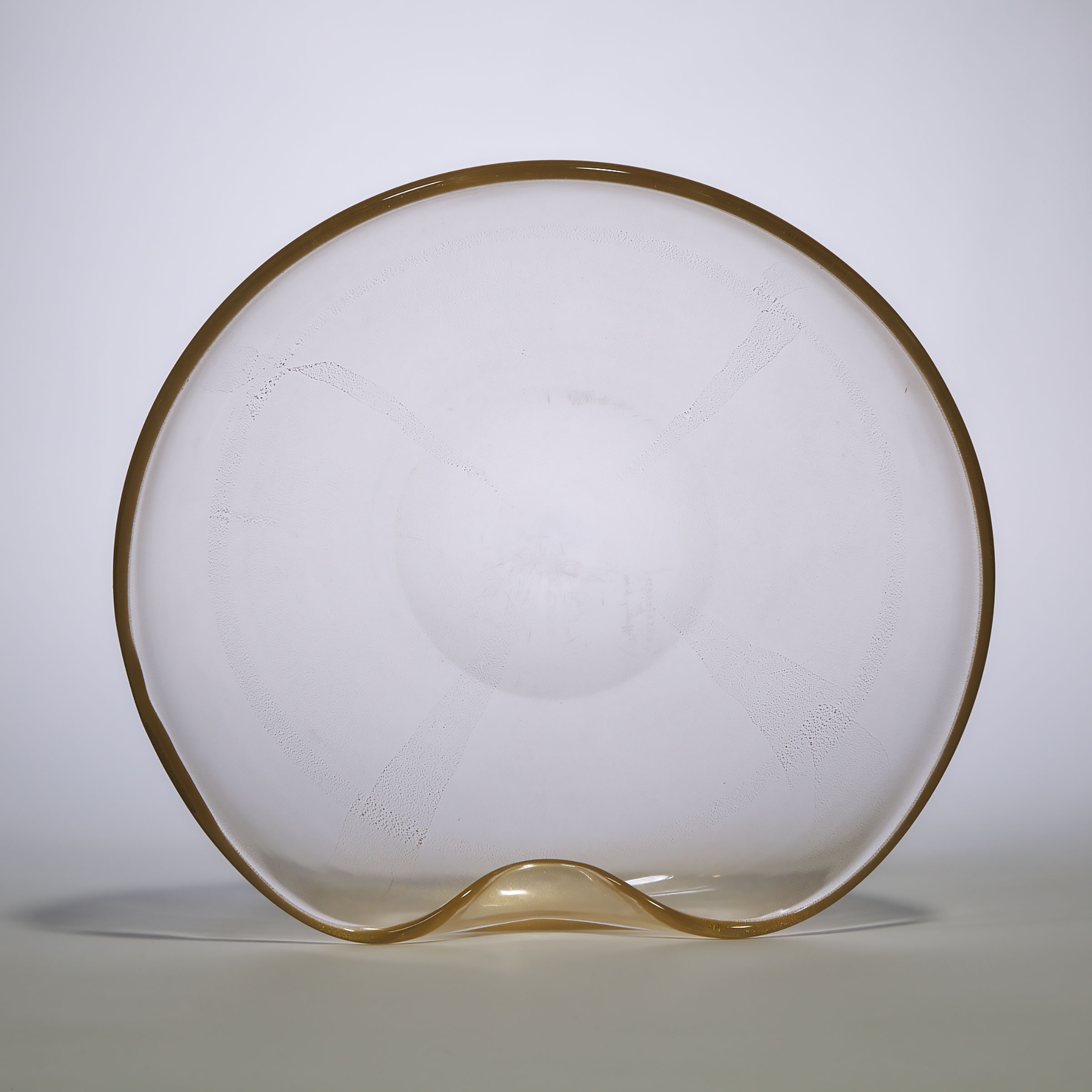 Murano Aventurine Glass Bowl, Elsa Peretti for Tiffany & Co., 20th century