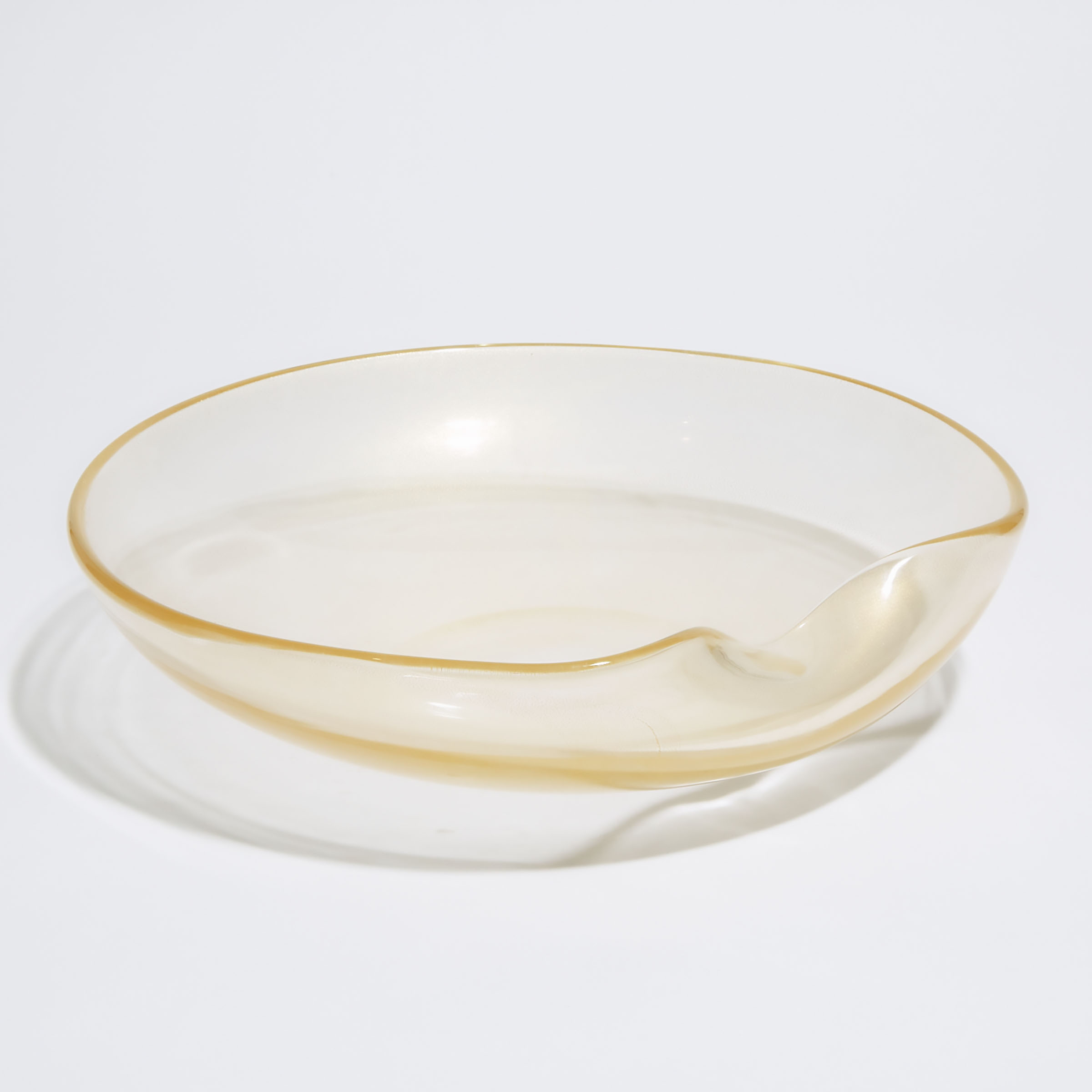 Murano Aventurine Glass Bowl, Elsa Peretti for Tiffany & Co., 20th century