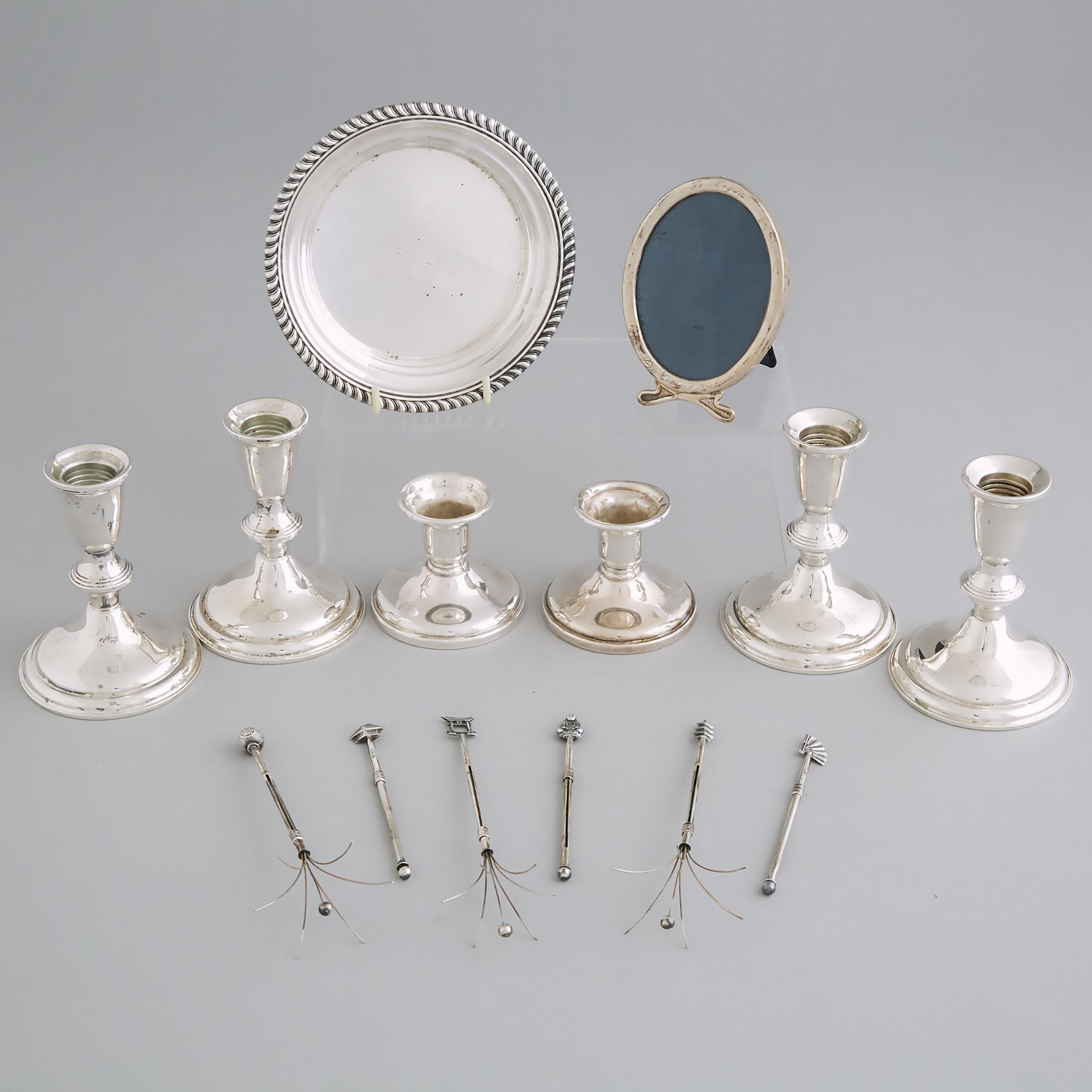 Group of Canadian, American and Japanese Silver, 20th century