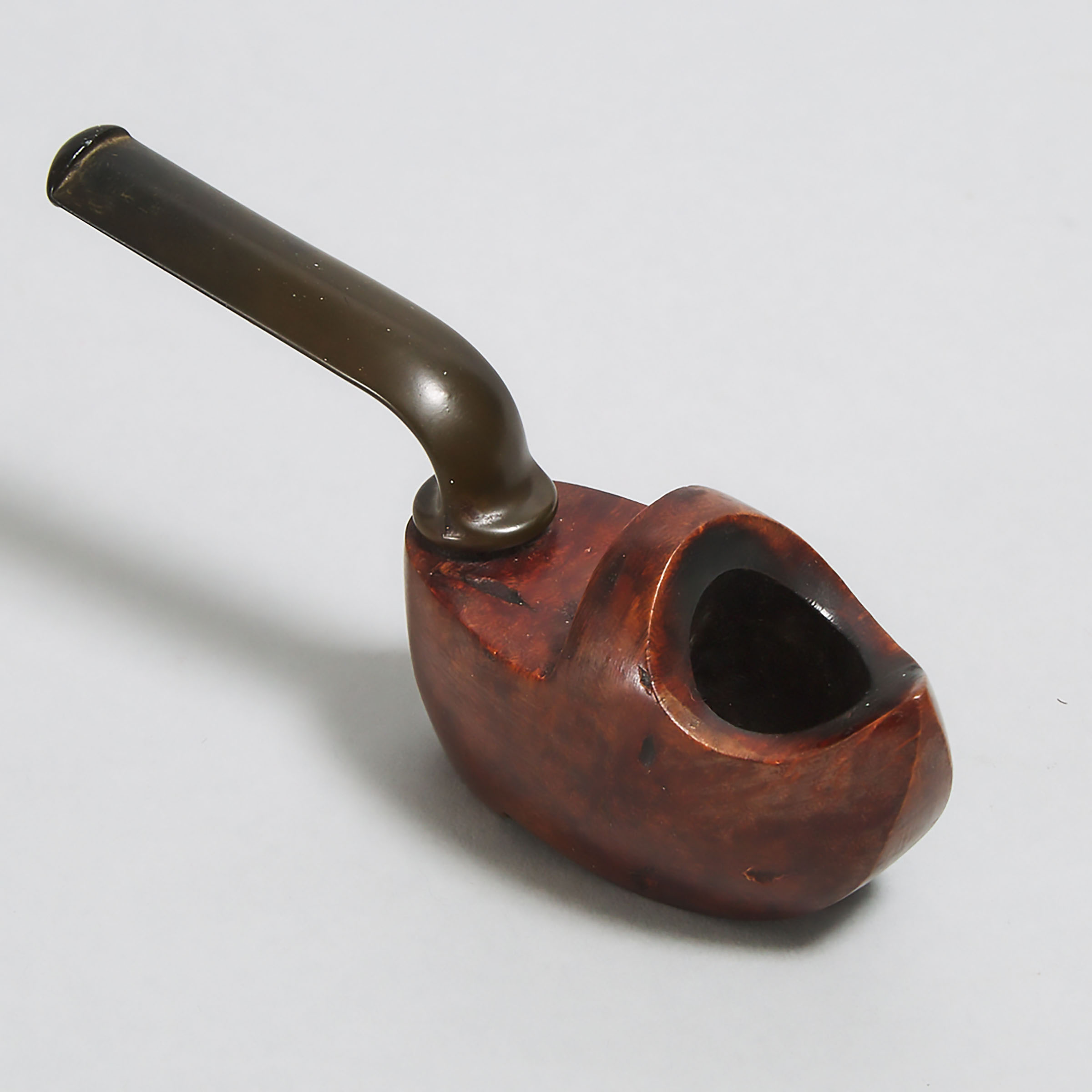 Dutch Briar Wood Shoe Form Pipe, 19th/early 20th century