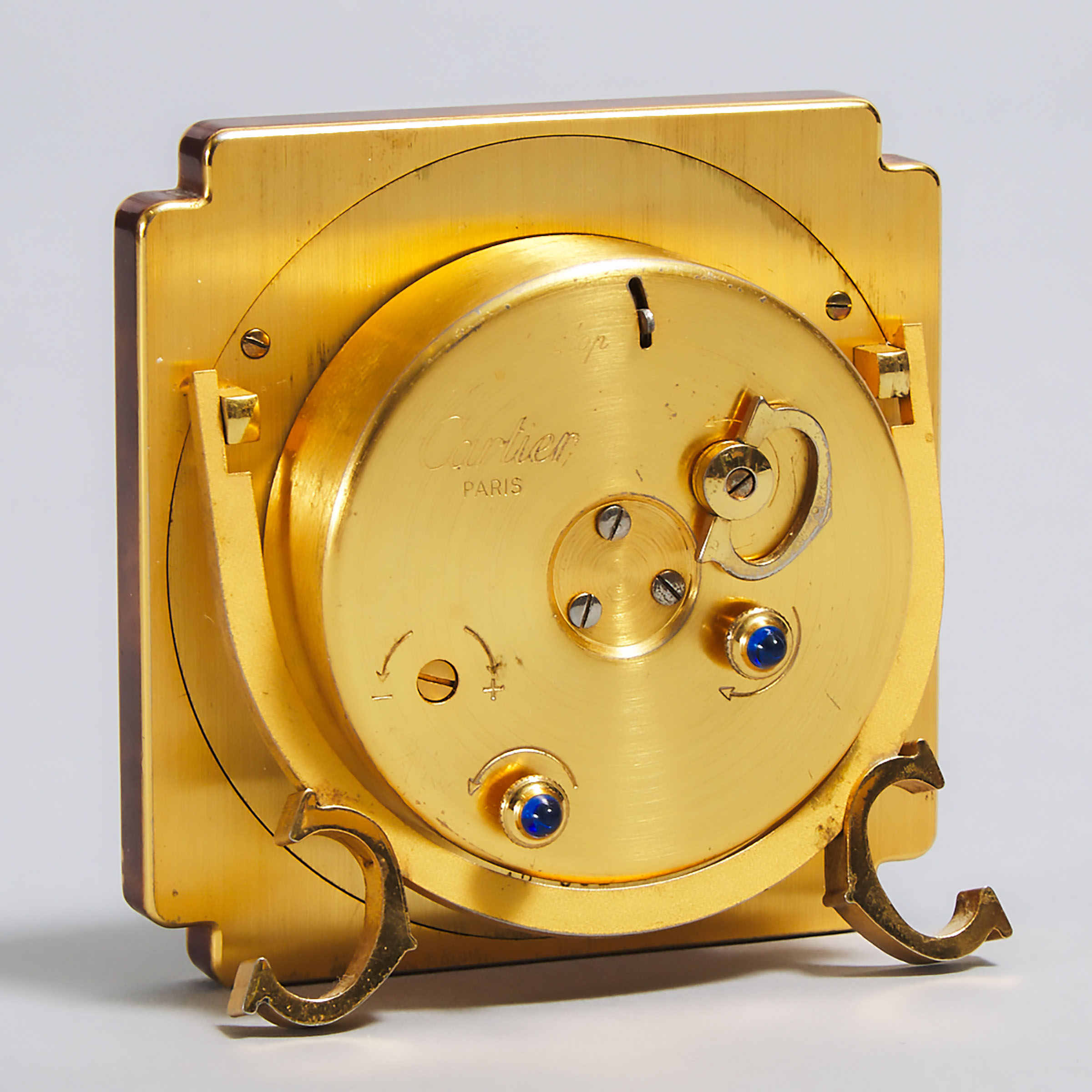 Cartier Alarm Clock, late 20th century