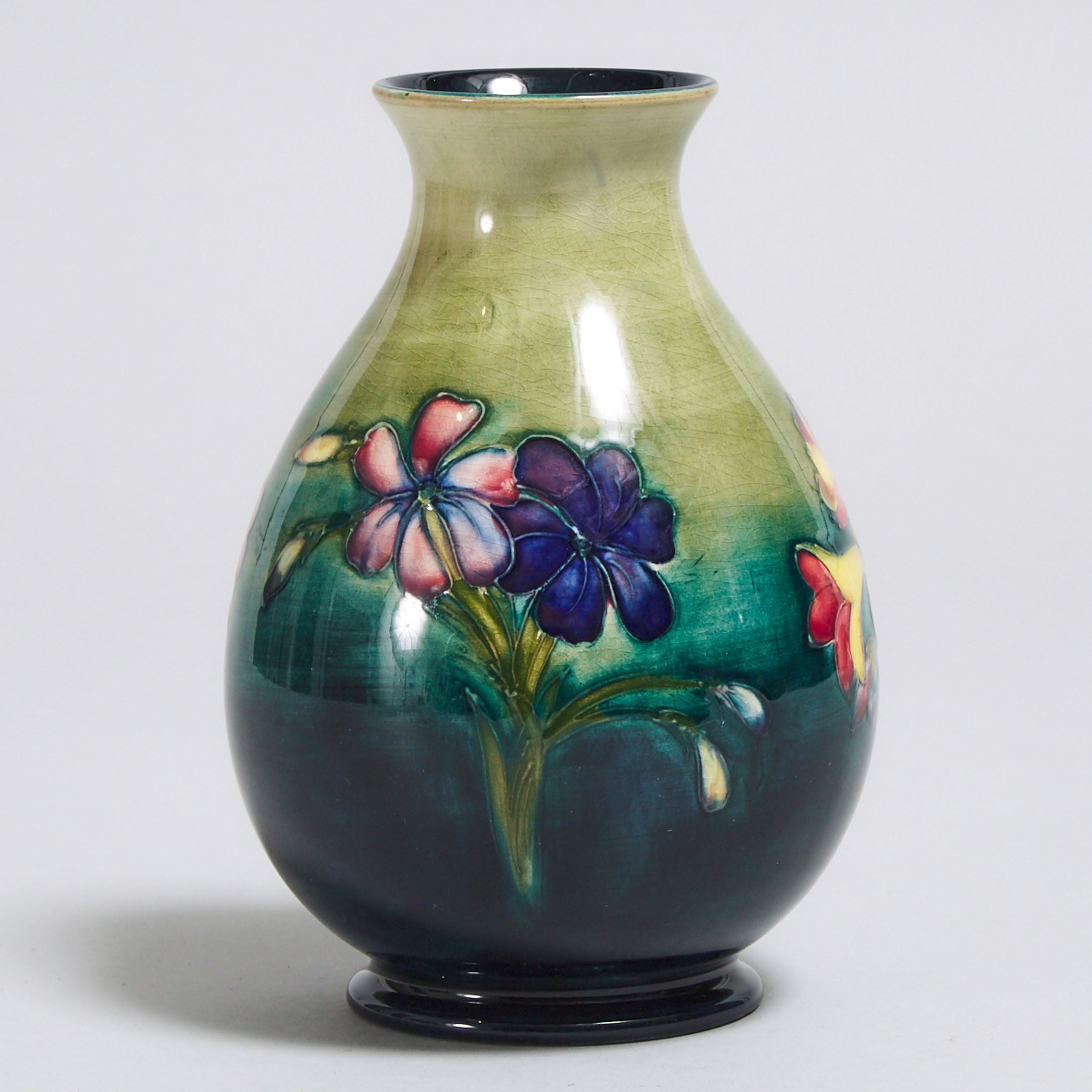Moorcroft Spring Flowers Vase, c.1945-49