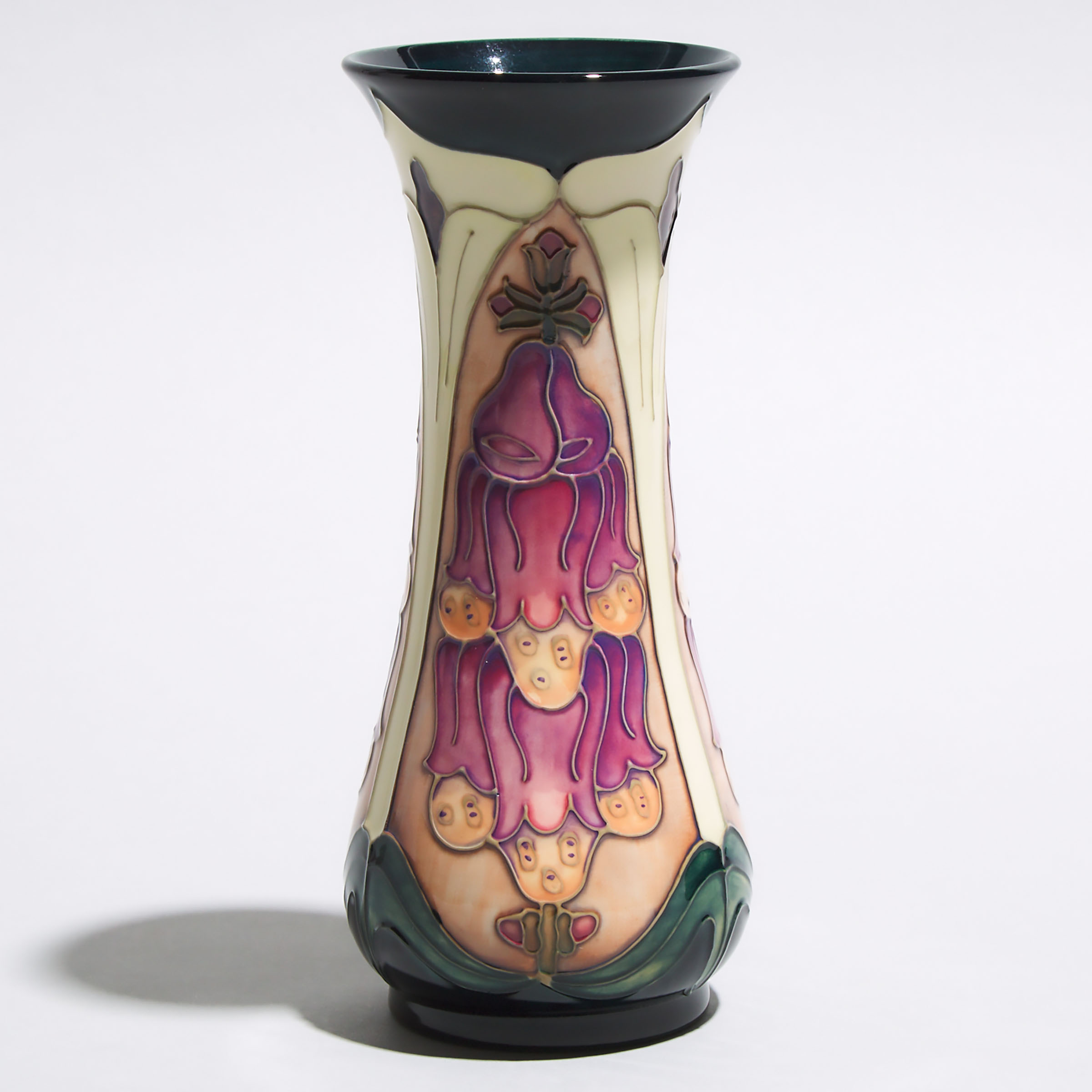 Moorcroft Foxglove Vase, 1995