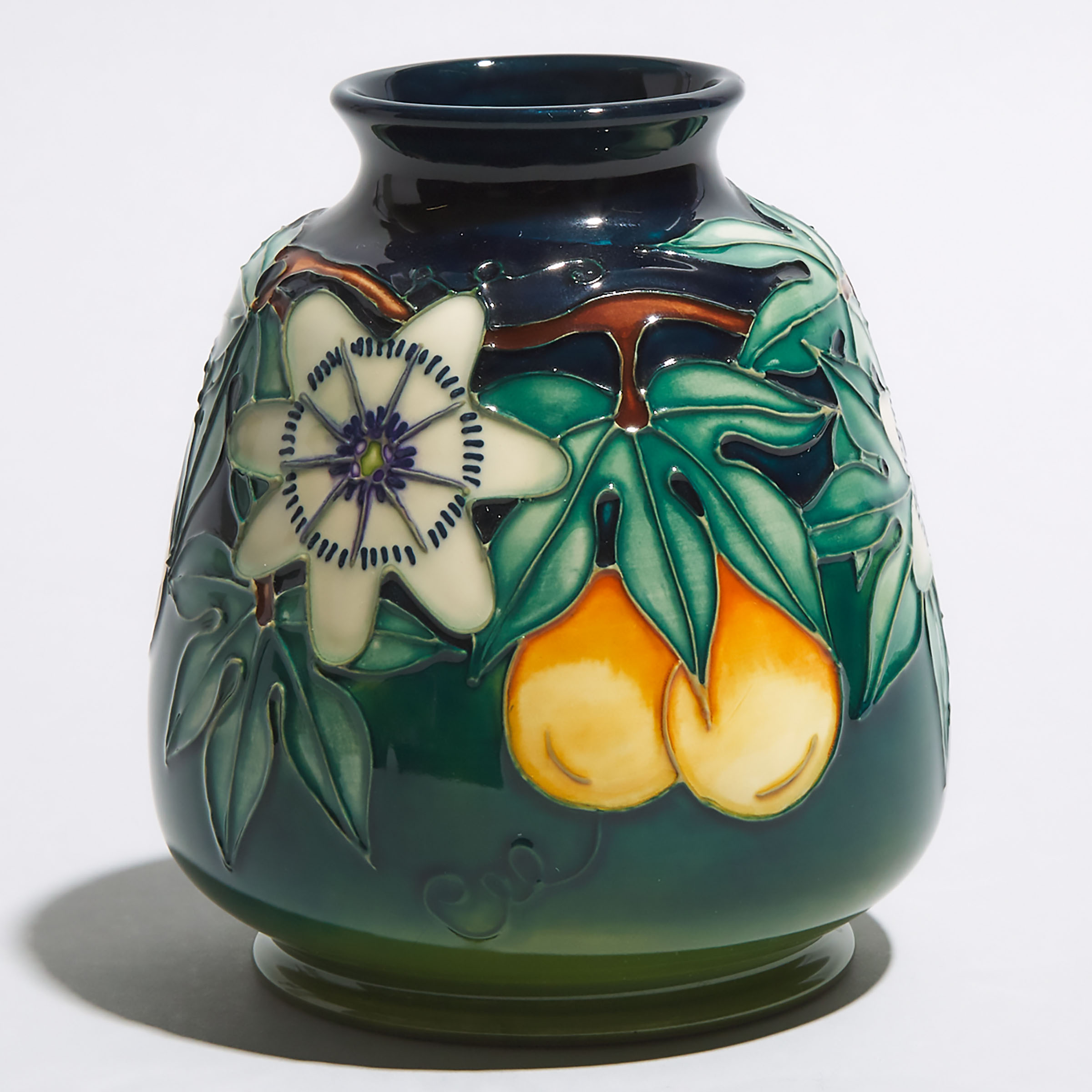 Moorcroft Passion Fruit Vase, 1998