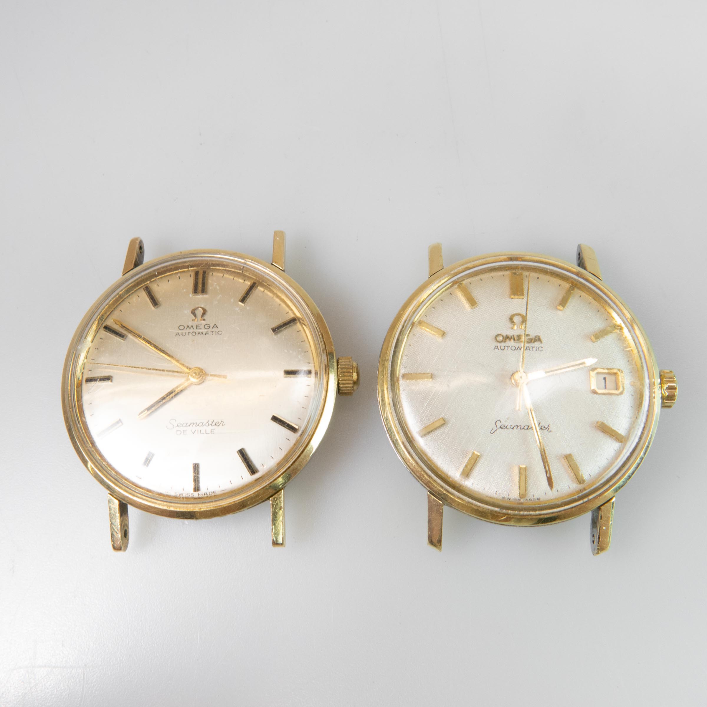 Two Omega Seamaster Wristwatches