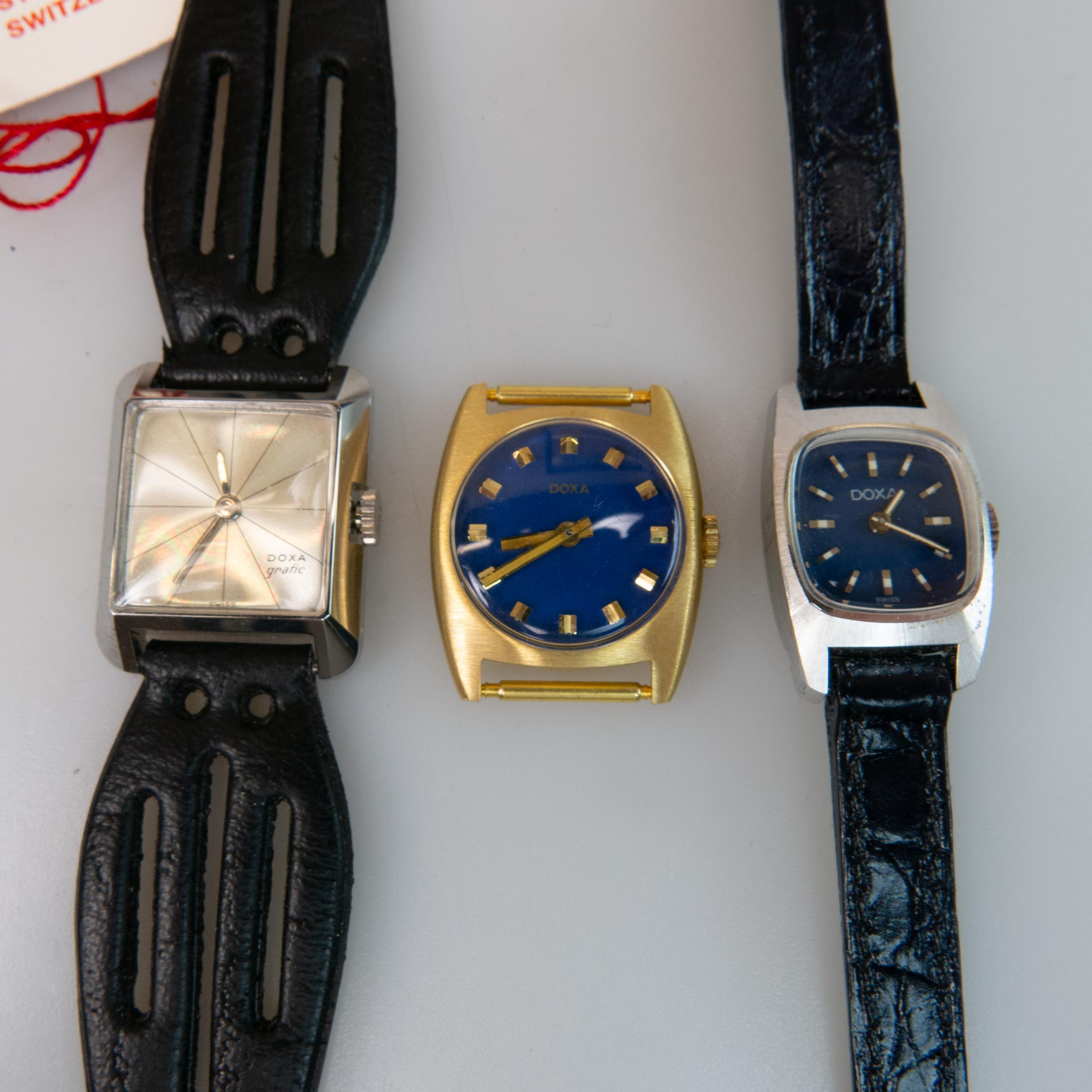 Three Lady's Doxa Wristwatches