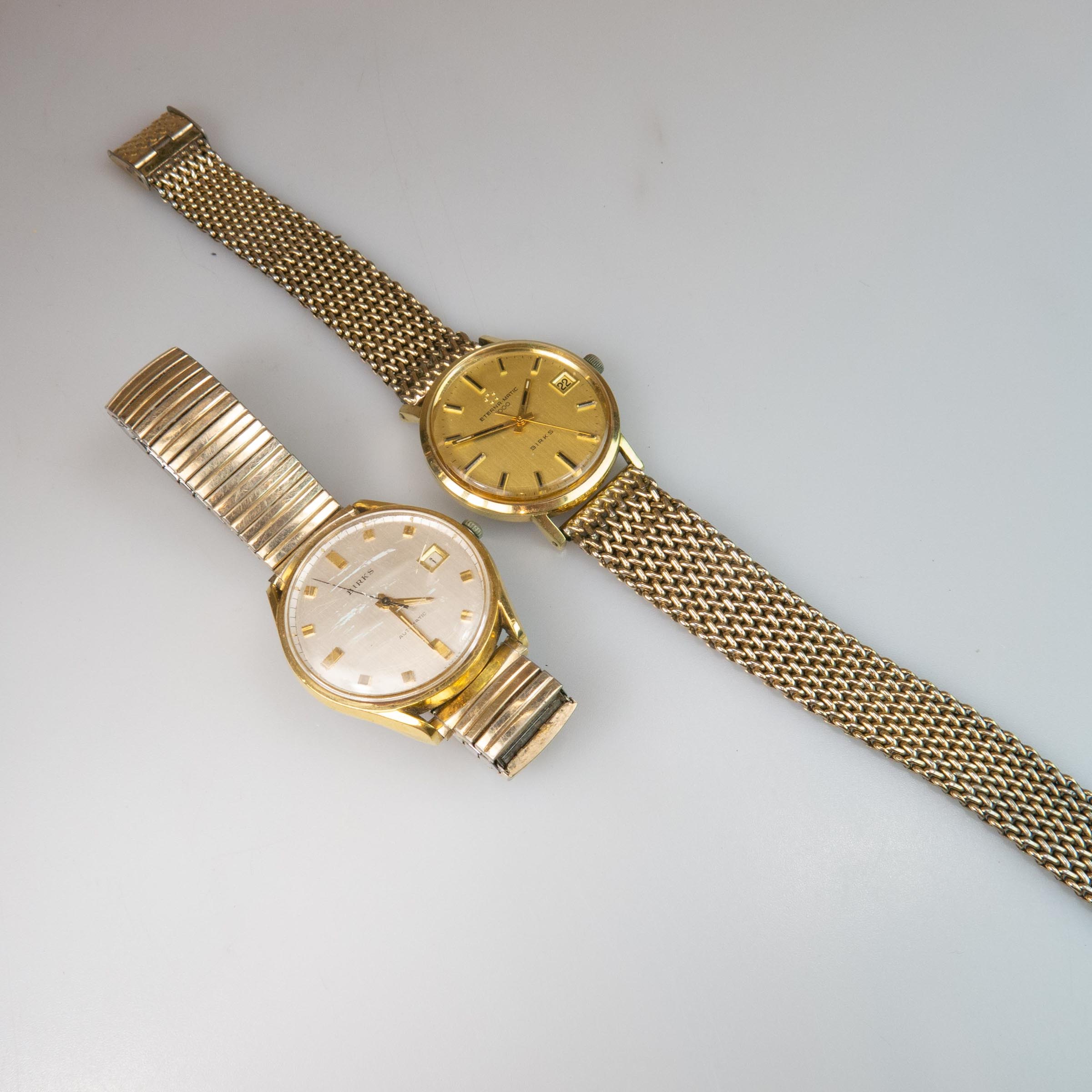 Two Birks Automatic Wristwatches