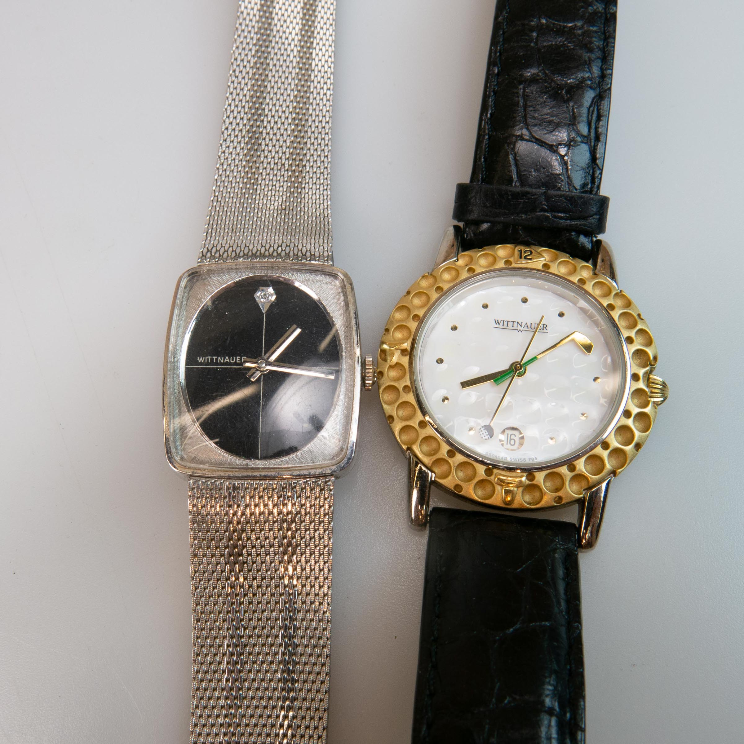 Three Various Wristwatches