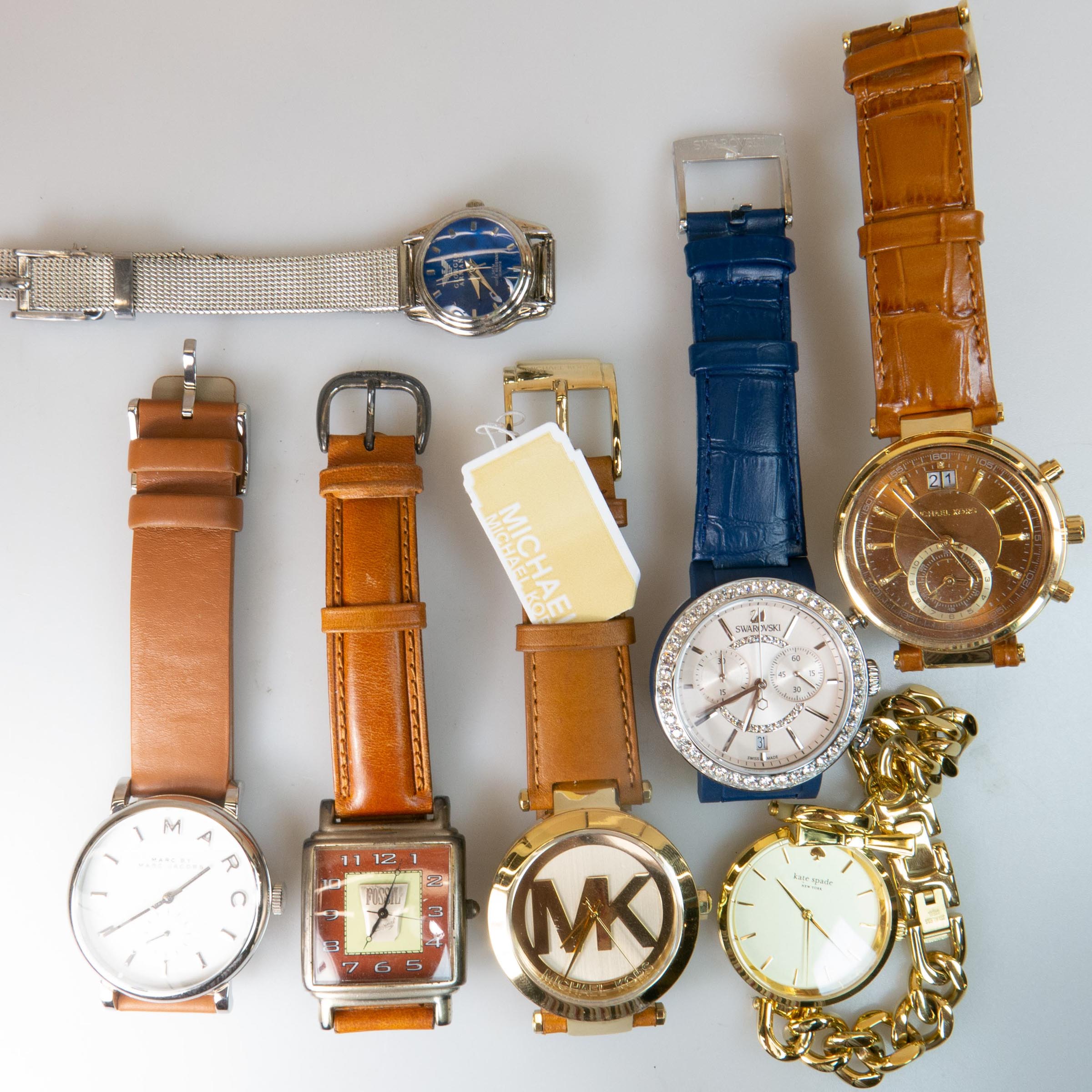 7 Various Designer Wristwatches