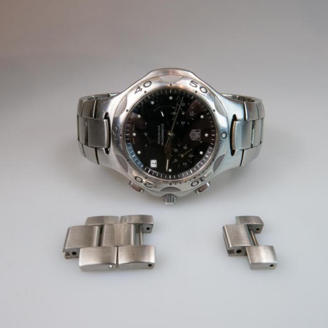  Tag Heuer 'Kirium' Professional 200 Wristwatch, With Chronograph And Date