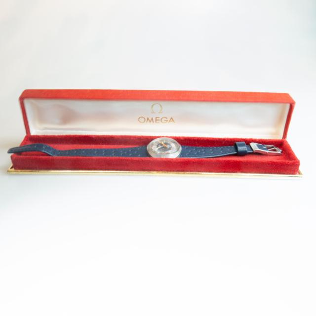 Lady's Omega 'Dynamic' Wristwatch, With Date