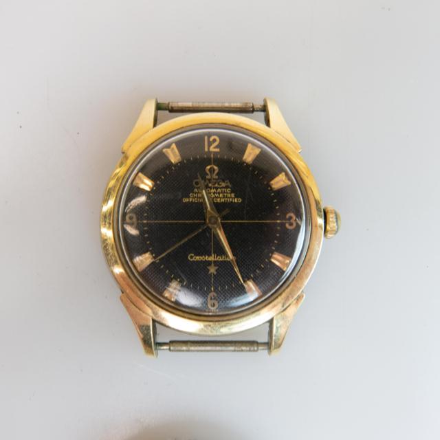Two Omega Constellation Chronometer Automatic Wristwatches