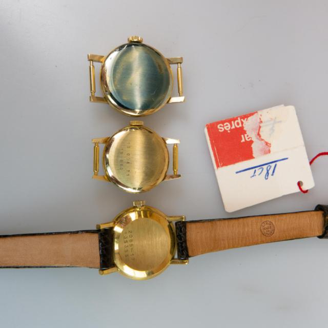 Three Lady's Doxa Wristwatches