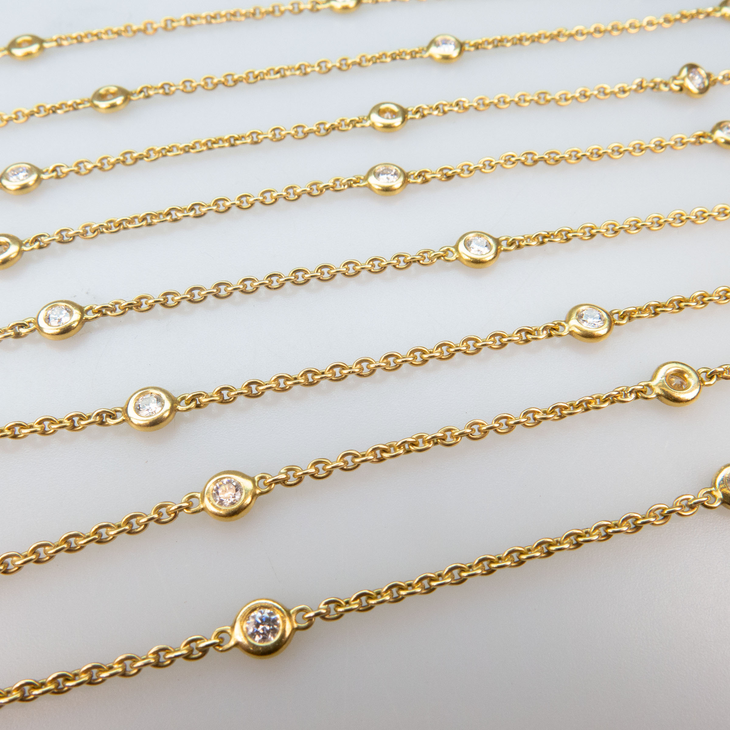 Long 18k Yellow Gold Necklace